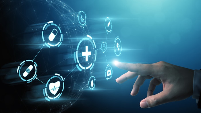 Abstract image of health tech