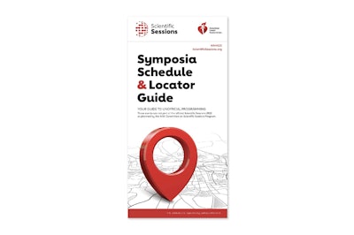 Cover of the Symposia Schedule and Locator Guide