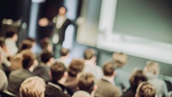 audience in an auditorium