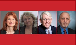 four headshots of awardees