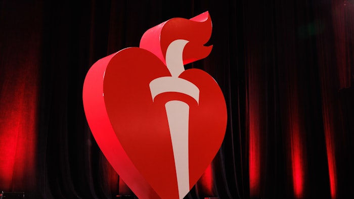 AHA heart and torch