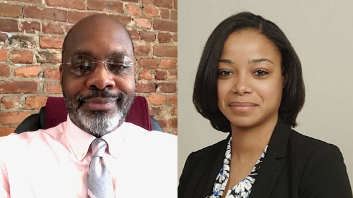 From left to right: Richard Benson, MD, PhD, and Kelly-Ann Patrice, MB, BS.