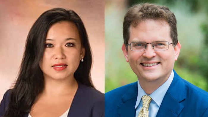 From left to right: Shih-Shan Chen, MD, and Steven Hetts, MD.