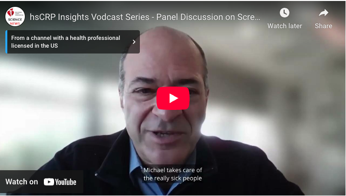 Hs Crp Insights Vodcast Series Panel Discussion On Screening